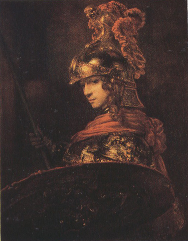 REMBRANDT Harmenszoon van Rijn Figure in Armour (mk33)